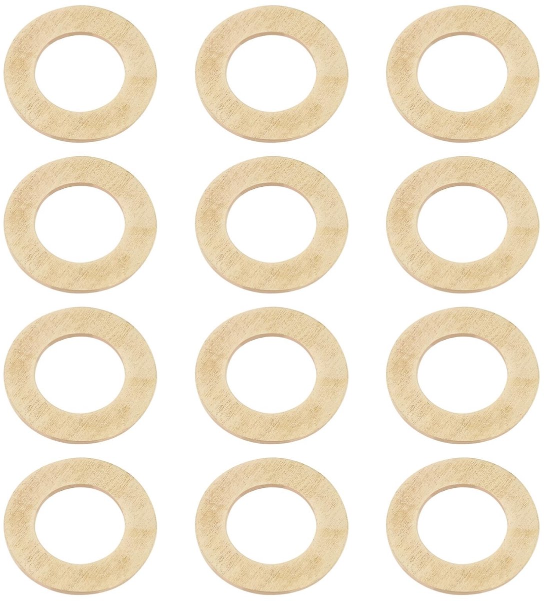 Dailygoods - 12 Stuks Messing Truss Wasmachines voor Gitaaronderdelen