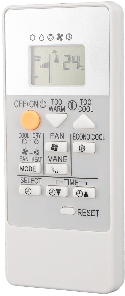Dailygoods - Vervangingsafstandsbediening voor Diverse Airconditioningmodellen