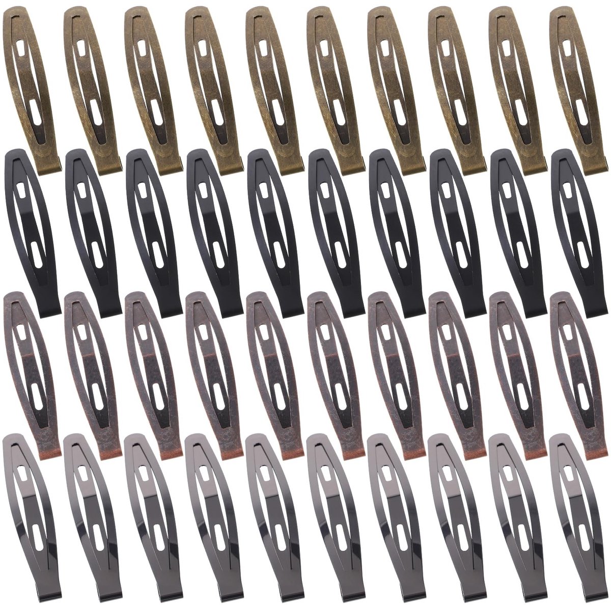 Dailygoods - 40 Stuks Metalen Haarspelden voor Dames en Meisjes