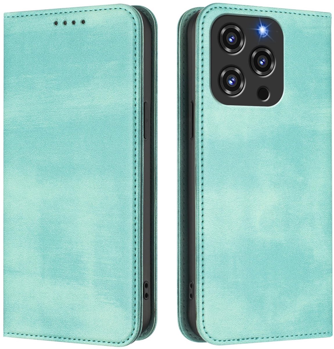 Dailygoods - Wallet Telefoonhoesje voor Oukitel C5 2025 met RFID Bescherming