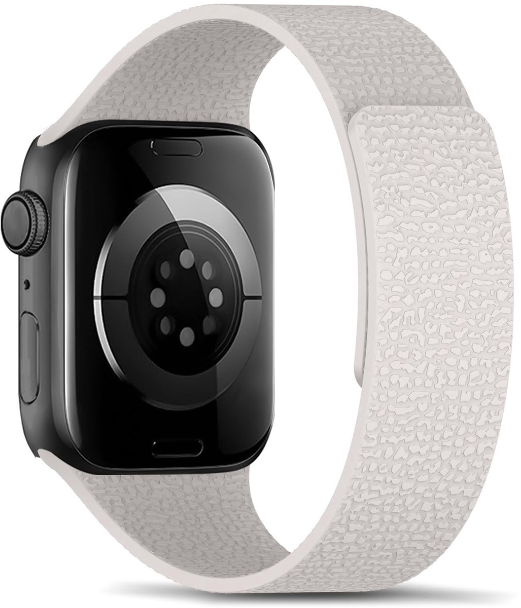 Dailygoods - Magnetische Siliconen Reservearmband voor Apple Watch Ultra 2