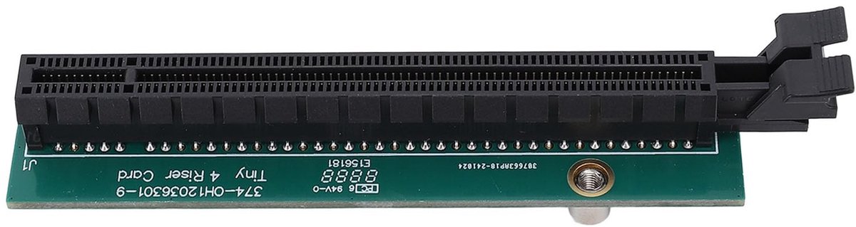 Dailygoods - PCI E 16X Riser Card Adapter voor Tiny4 Series