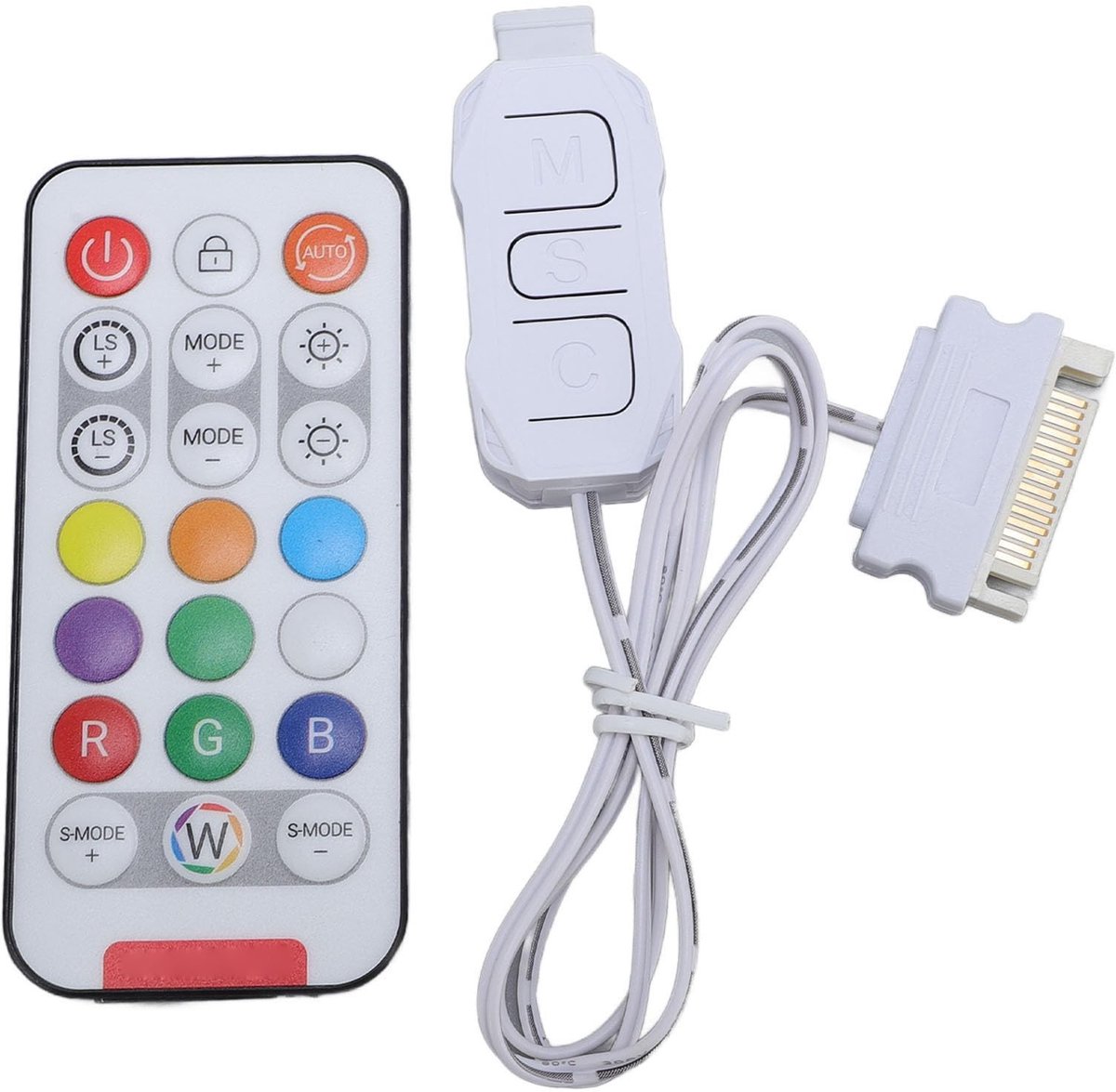 Dailygoods - ARGB PC Ventilator Controller Kit met 21 Toetsen
