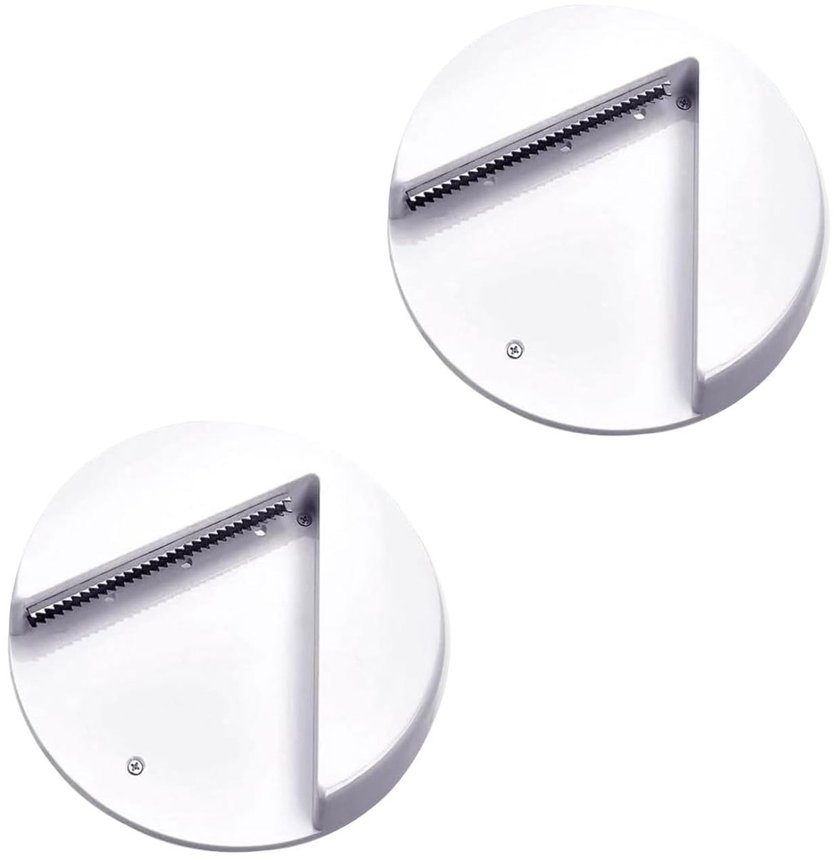 Dailygoods - 2 Stuks Glazen Openers met Antislip Strip voor Makkelijk Openen