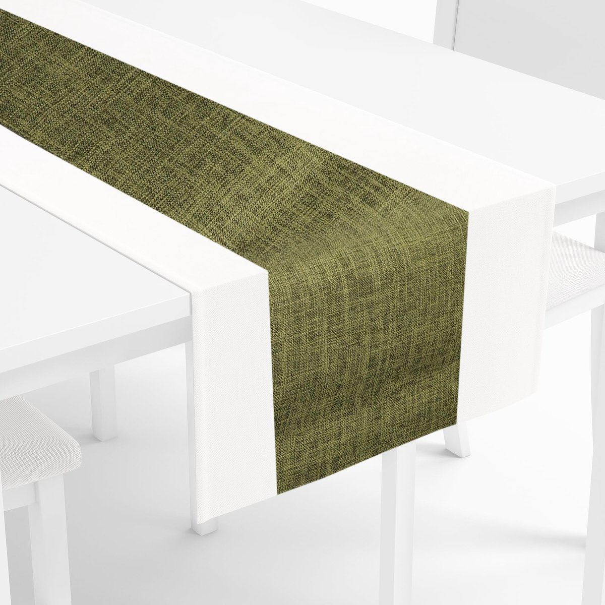 Dailygoods - Wasbaar Tafelkleed 180 x 30 cm Groen