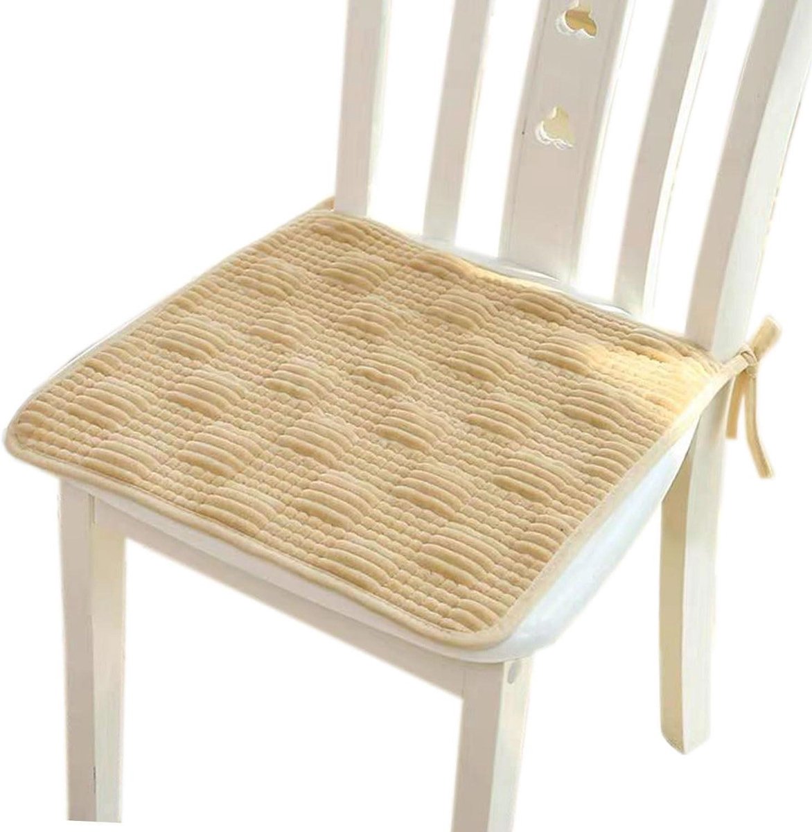 Vierkant Kussen - Stoelkussen Zitting - Comfortabel Zitten - Antislip Onderkant - 40 x 40