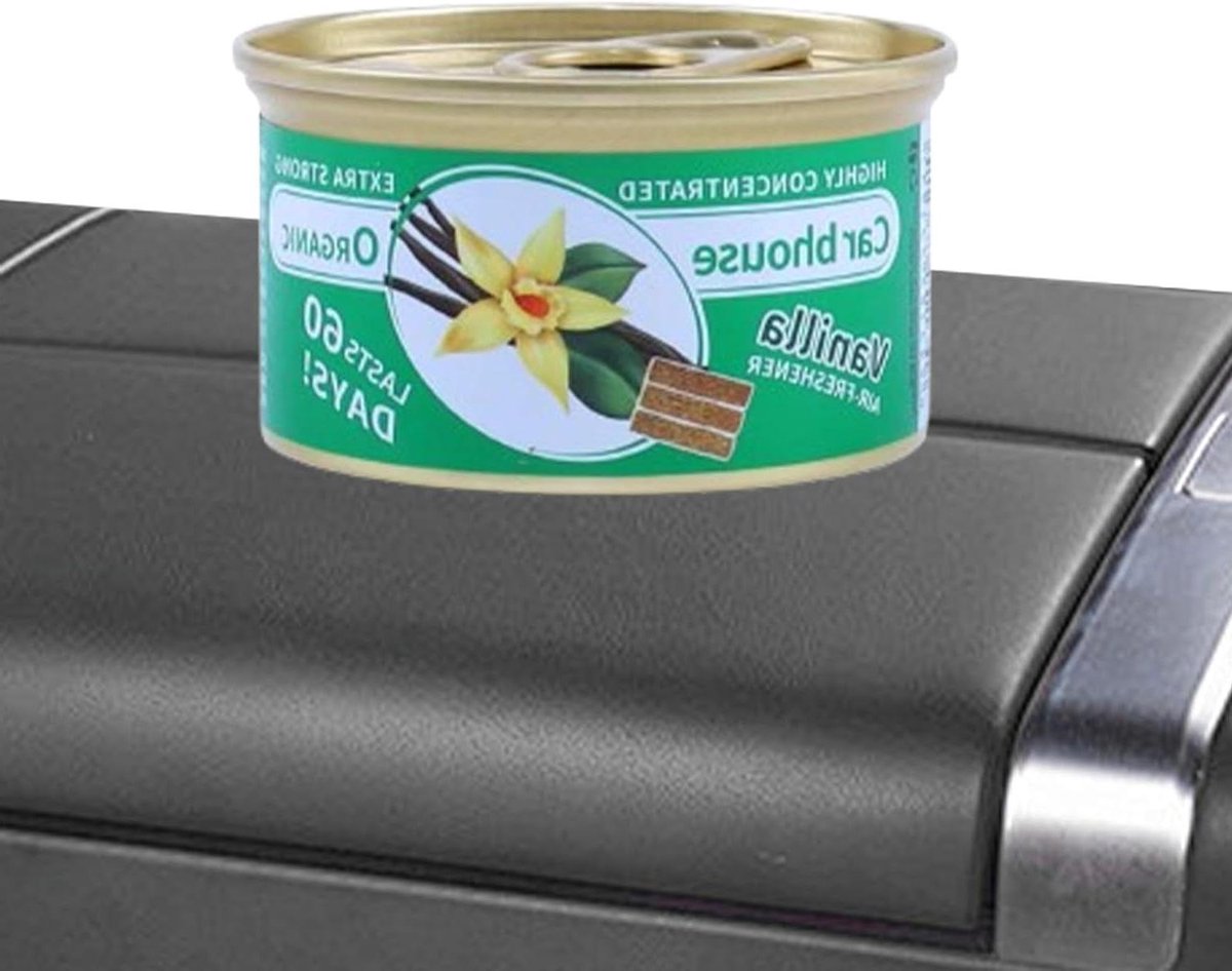 Auto Luchtverfrisser - Houten Blok - Frisse Auto - Clean-Air Technologie - 8 x 8 x 4 cm - Houtkleur