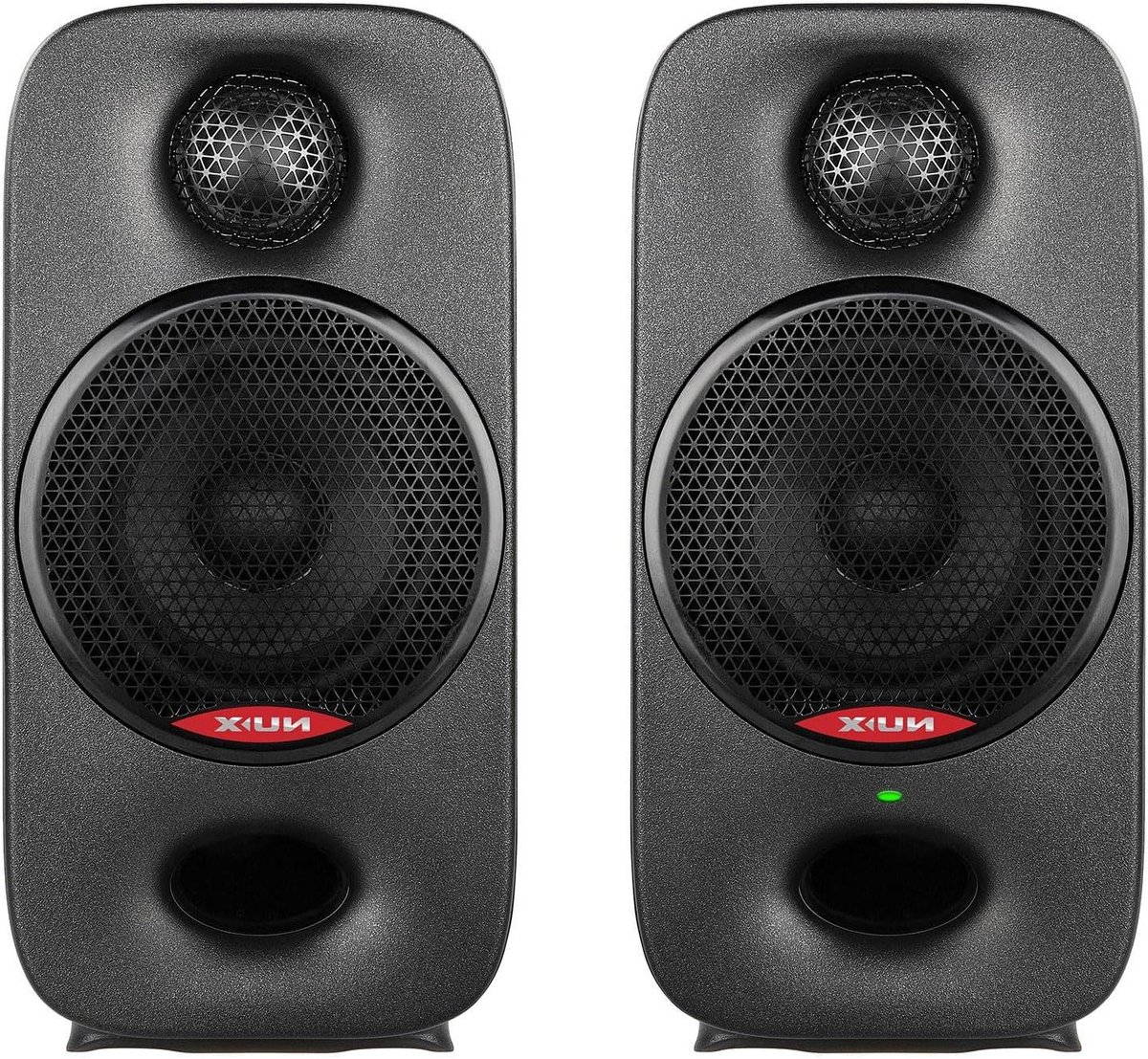 Studio Monitors - Referentie Speakers - Muziek Mixen - DSP Room Control - 3 Inch Woofer - Zwart