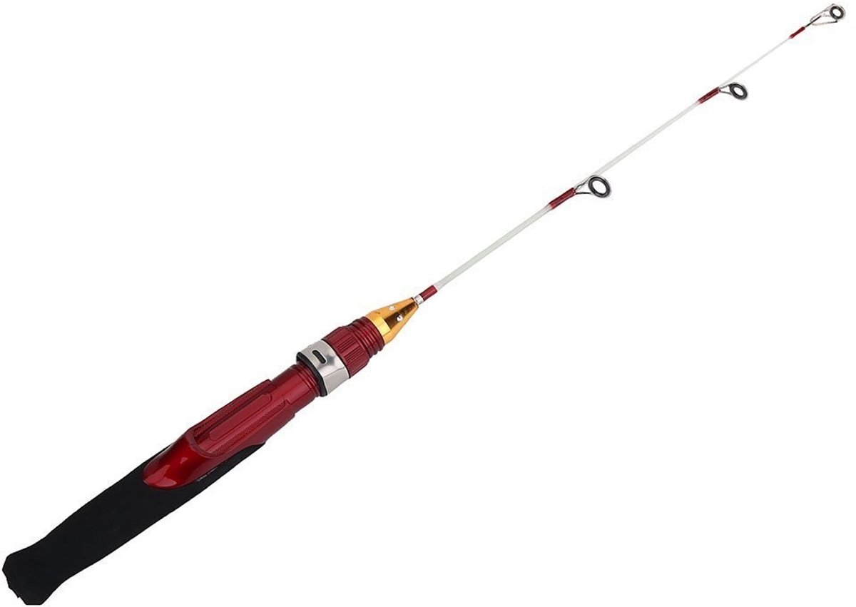 Innovra - Dailygoods - Dailygoody - IJs Hengel 20 Inch - Mini Draagbare Hengels - Stevig en Duurzaam - Geschikt voor Ijsvissen - Ideaal voor Zee en Boot Vissen