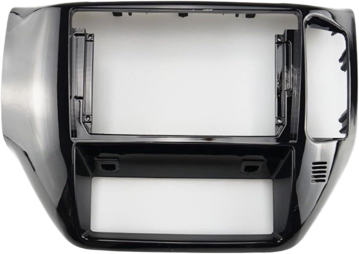 Autoradio Fascia - Stereo Frame - Dashboard Installatie - Naadloze Pasvorm - 9 Inch - Zwart