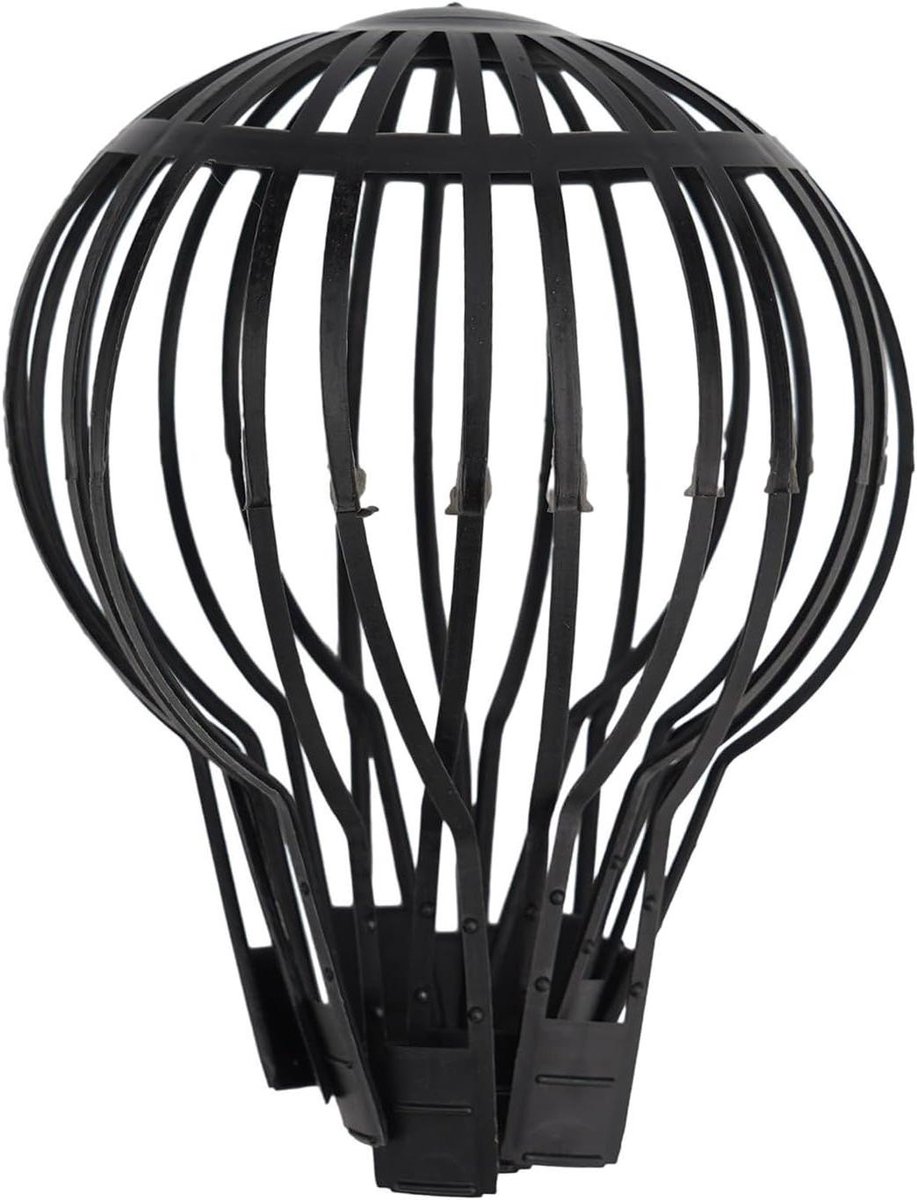 Goot Beschermer - Afvoer Filter - Dakgoot Schoonhouden - Flexibel Gaas - 125 x 145 cm - Zwart