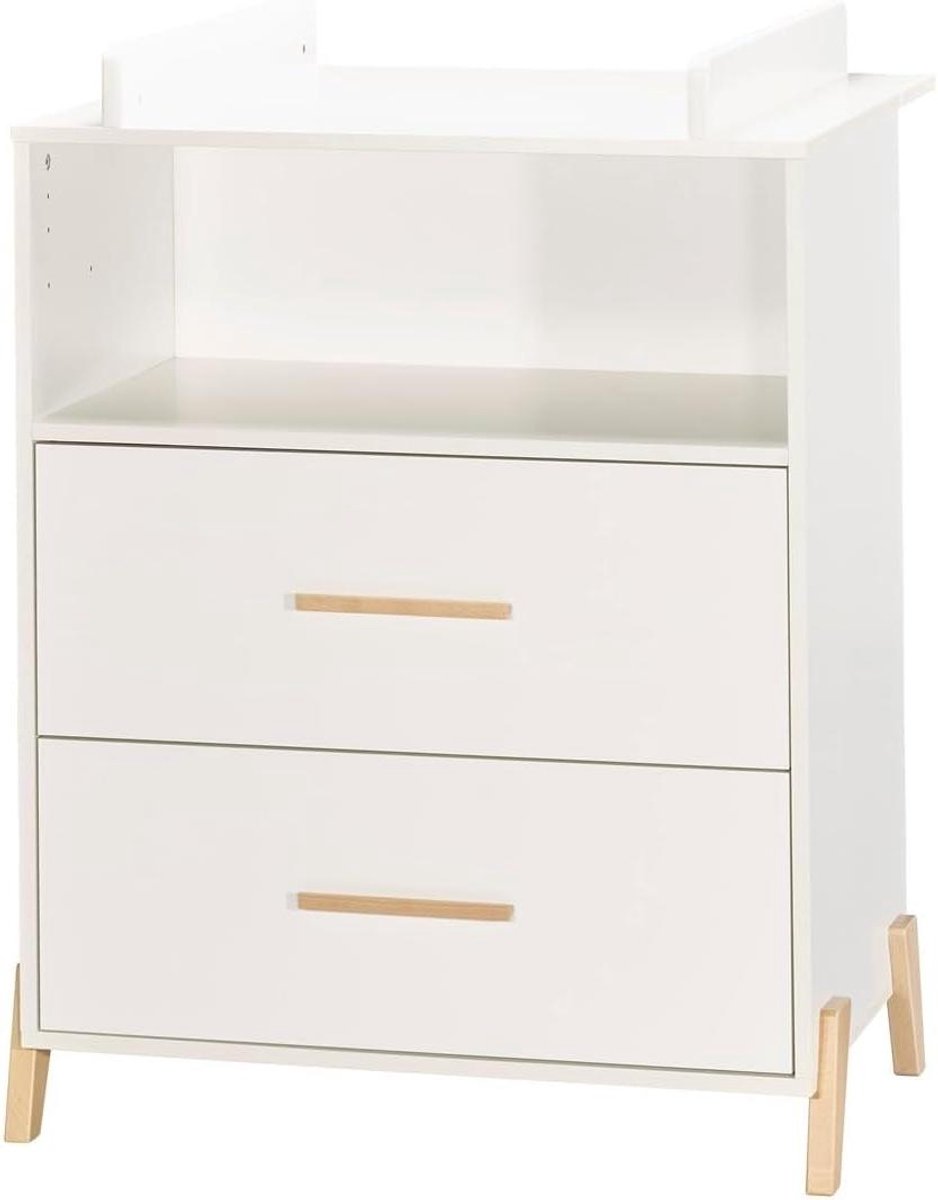 Baby commode - Babykamer meubel - Baby verzorging - Gemaakt in Frankrijk - 76 x 103 x 66 cm