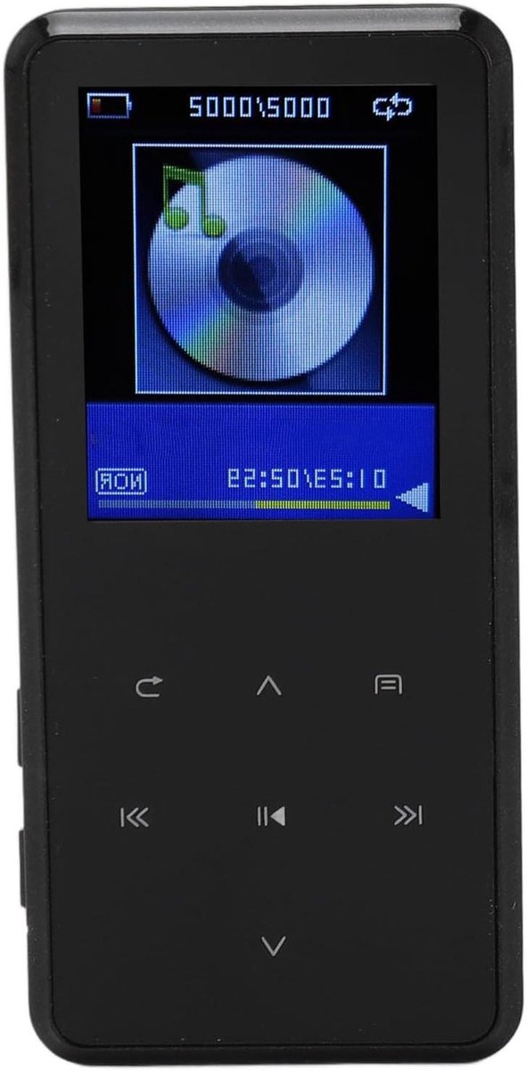 Digitale Recorder - MP3 Speler - Audio Opnemen - 3D Surround Geluid - 32GB Geheugen - Zwart