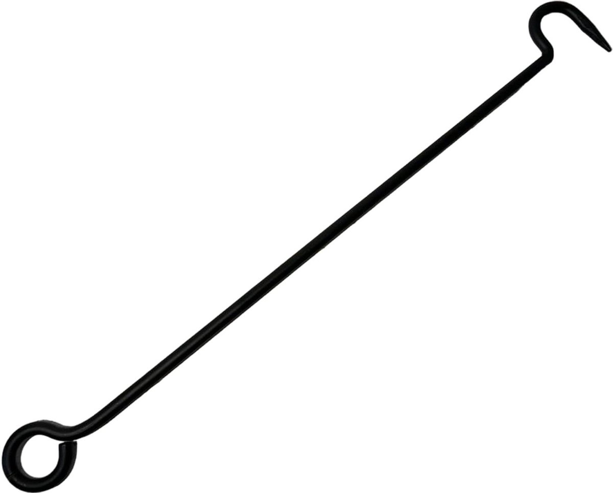 Houtklover Tool - Haard Accessoire - Haard Onderhoud - Gietijzer Constructie - 50cm Lang - Zwart