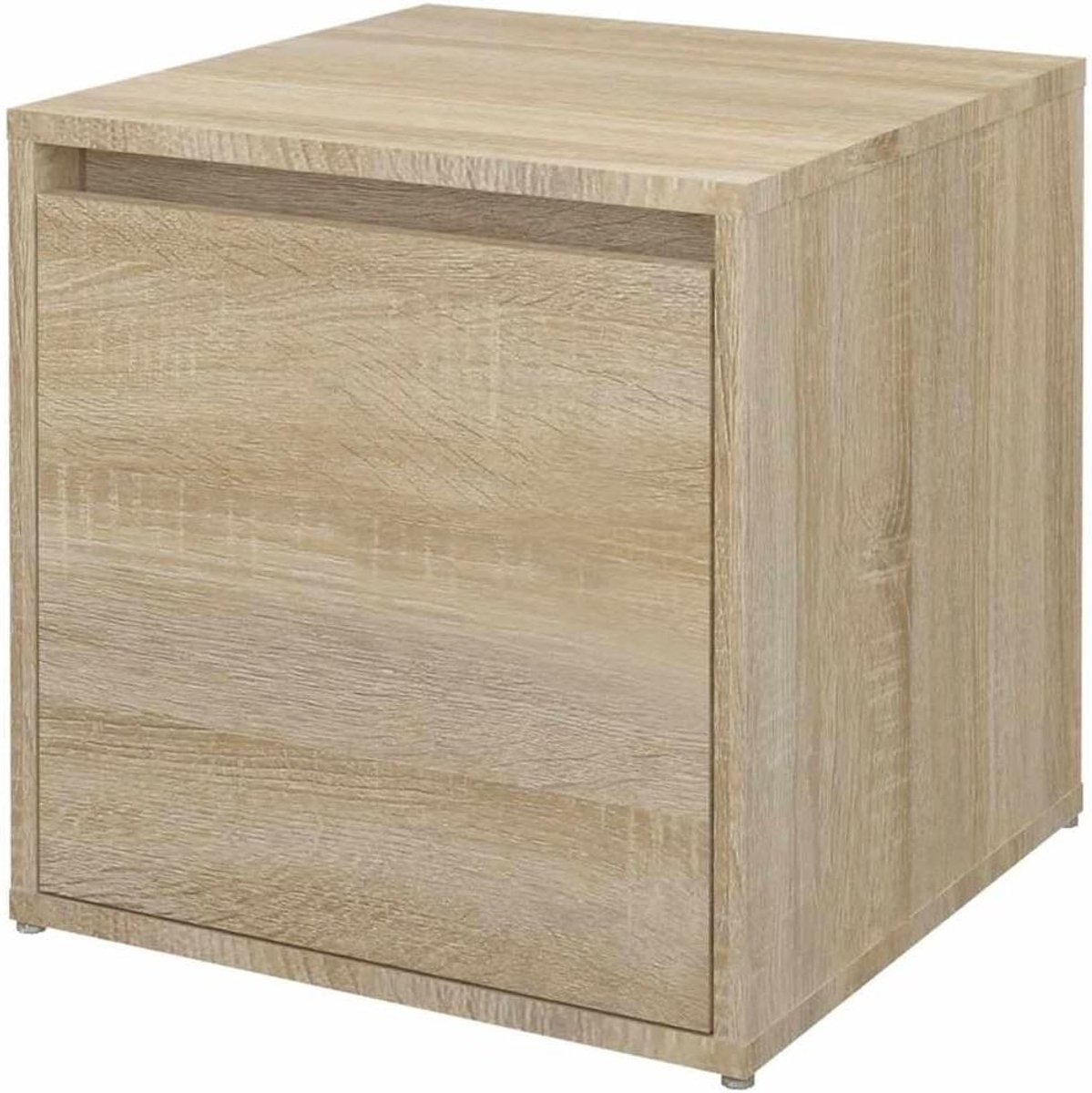 Ladebox Hout - Opbergmeubel - Netjes Opbergen - Stabiel Bovendeel - 40 cm - Sonoma Eiken