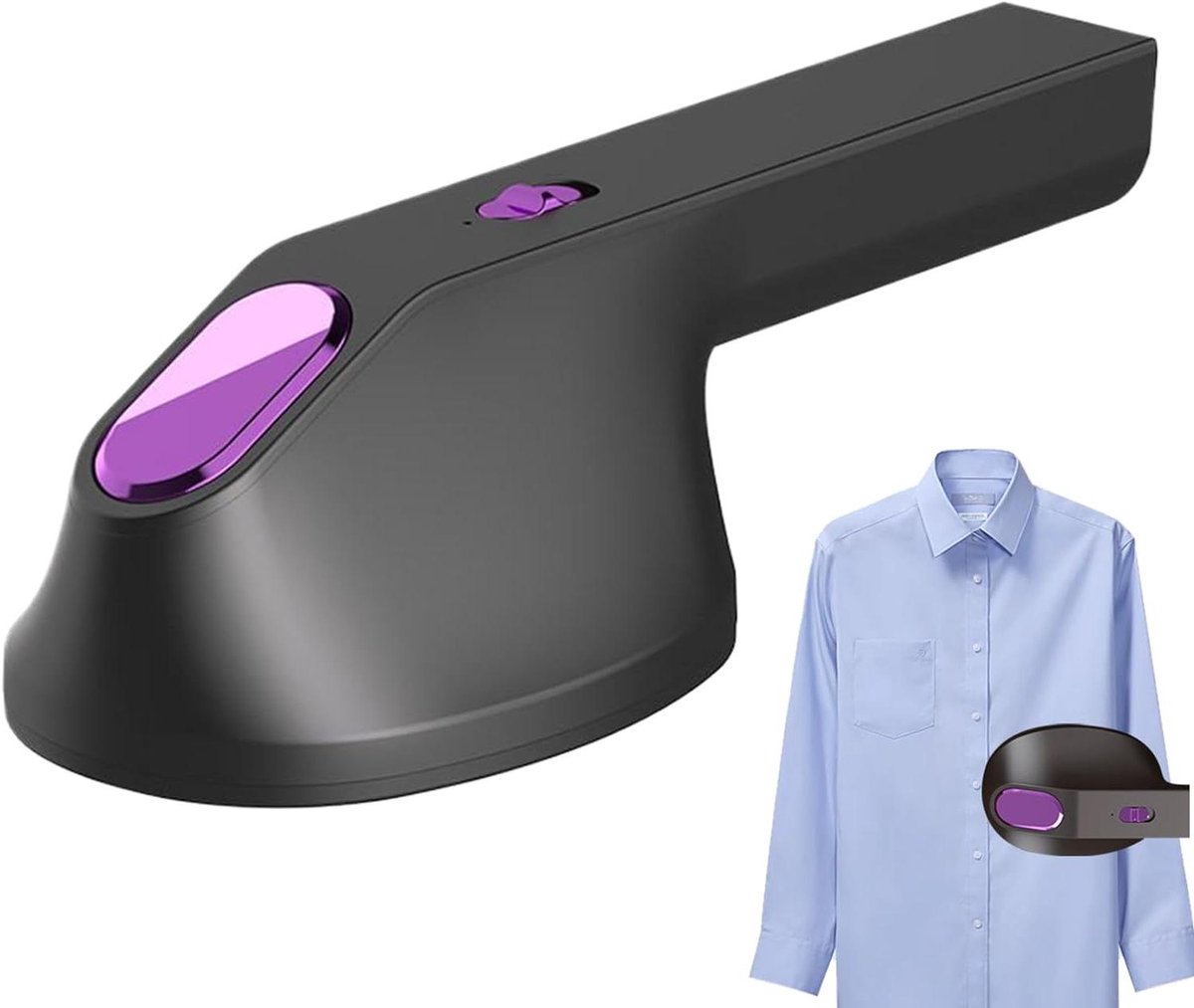 Draagbare Strijk - Reis Strijkijzer - Kleding Verzorgen - Twee Strijkmodi - Compact Ontwerp - Grijs