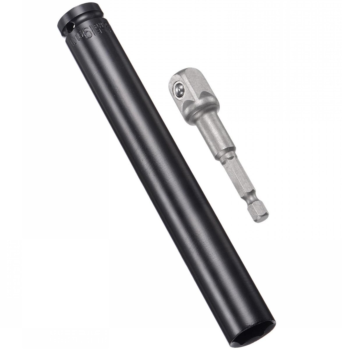 Dailygoods - 1/2" Slangenset met 19mm Diepe Slagdop en Adapter