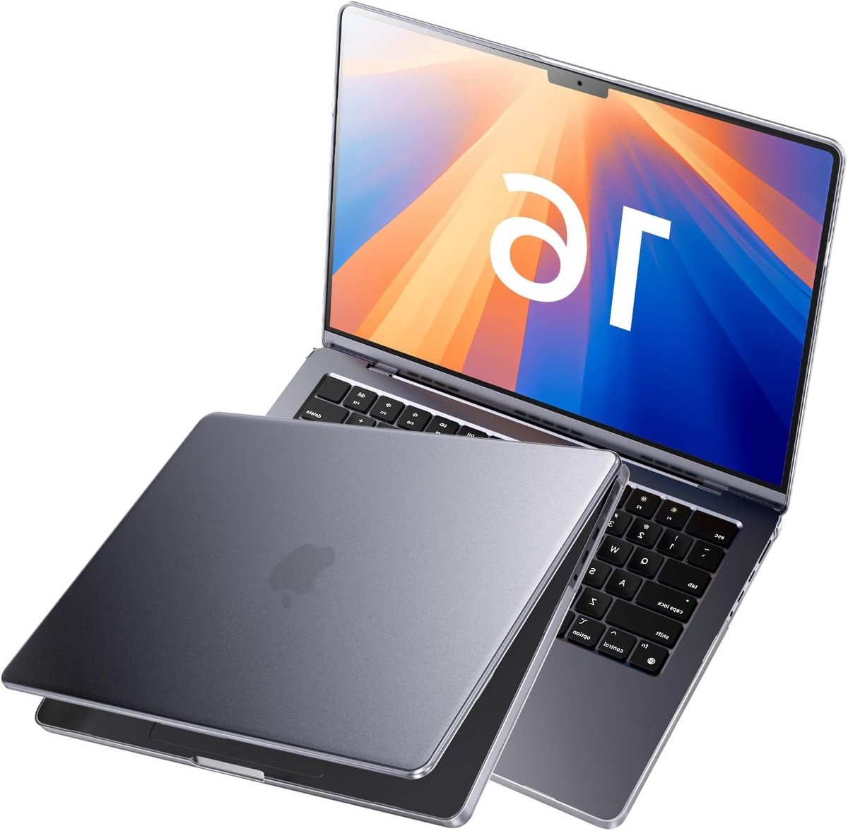 Ultra-dunne harde beschermcase voor MacBook 16 Pro (2021-2025) - Transparant, krasbestendig en lichtgewicht