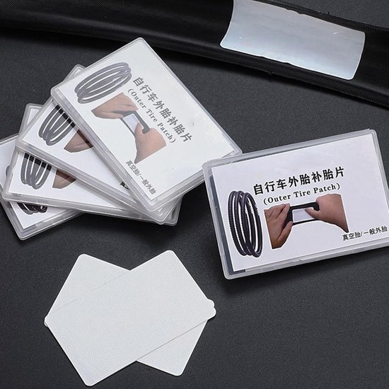 Fietsband Reparatie - Lekke Banden - Onderweg Repareren - Snelle Plak Kit - Compact Ontwerp - Niet Gespecificeerd — afbeelding 4