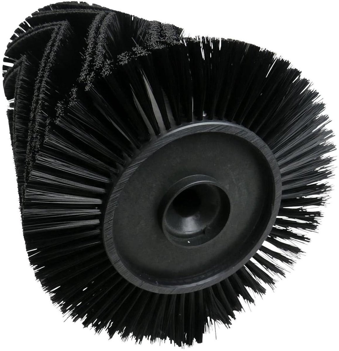 Veegroller - Machinebezem - Grondig Reinigen - Dicht Borstelpatroon - 700 mm - Zwart