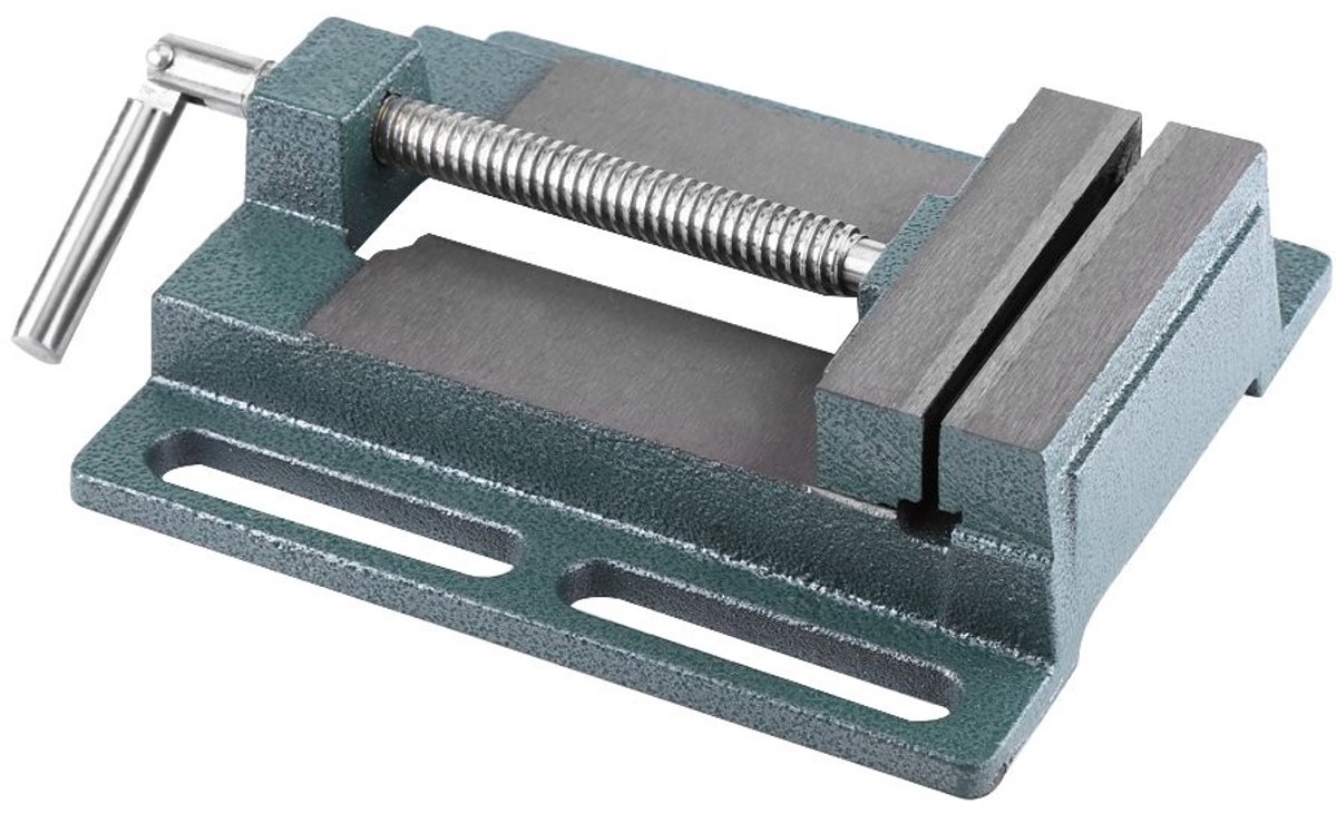 Cosensi - Dailygoods - Dailygoody - Draaibare bank - Werkbank Tafel - Klem persvergrendeling - Grijs - Kolomboormachine - Zwaar uitgevoerde bank - Geschikt voor hobbyisten -...