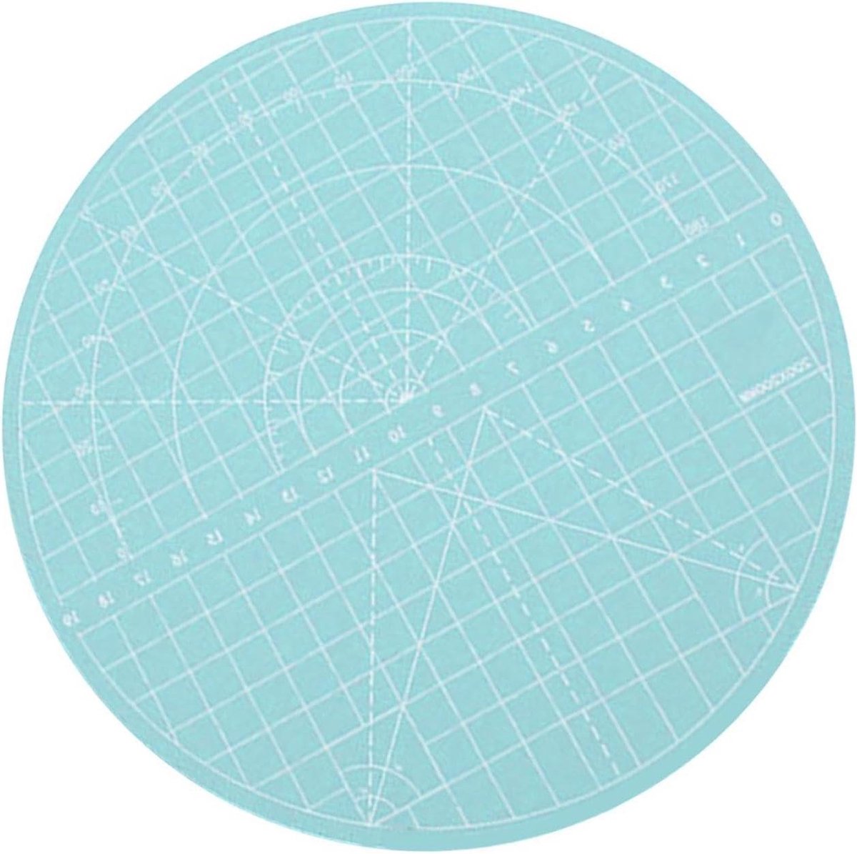 Tafeltennis Racketsnijder - Sport Racket Gereedschap - Rackets Voorbereiden - Draaibare Snijfunctie - 25 x 25 x 5 cm - N.v.t.