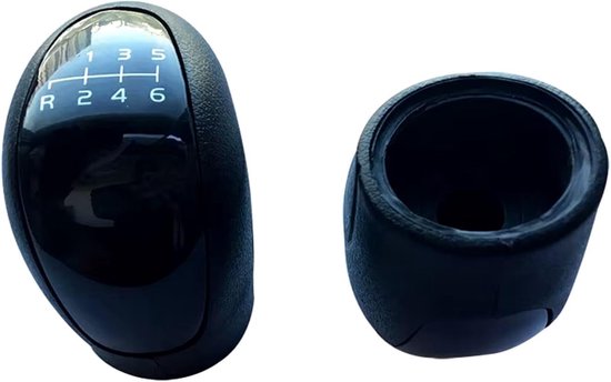 Versnellingspookknop - Schakelhendel - Rijervaring Verbeteren - 6 Versnellingen - 5 cm - Zwart — afbeelding 4