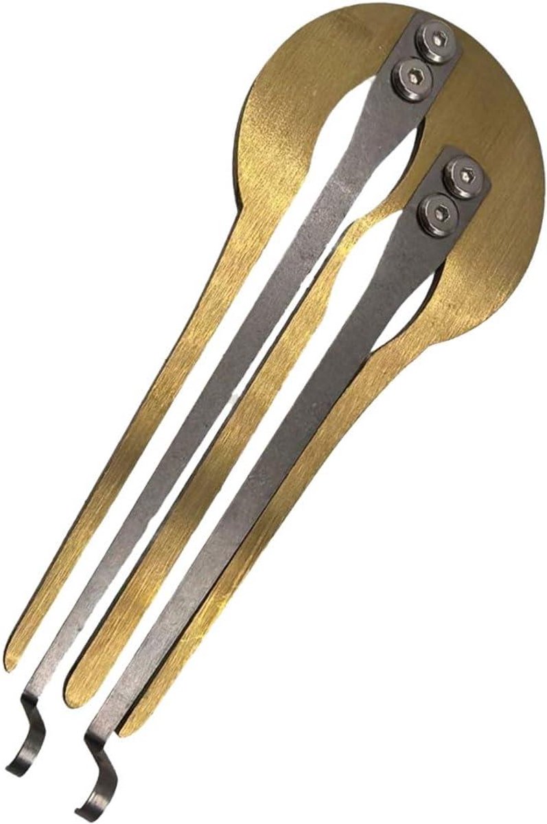 Kaakharp - Mondharp - Etnische Klanken - Compact Ontwerp - Zakformaat - Goud