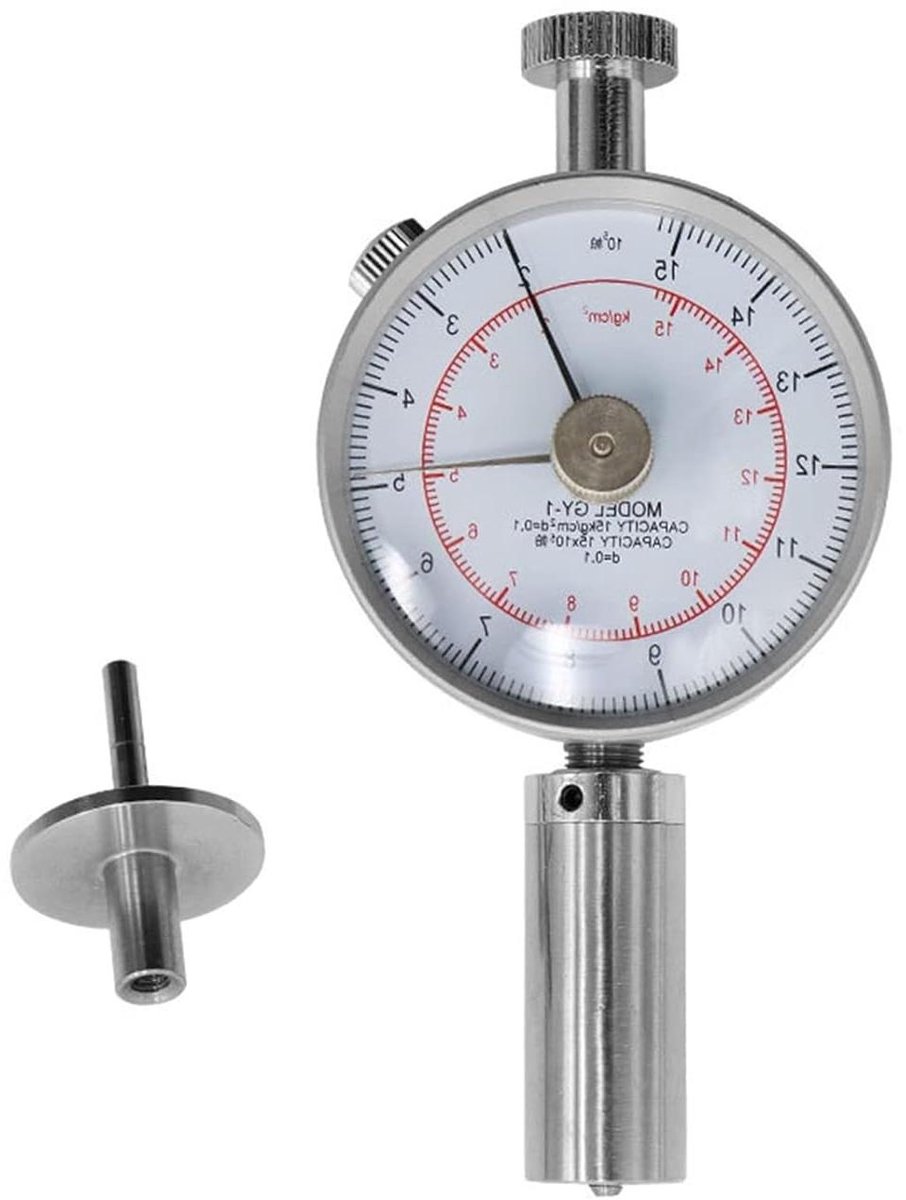 Hardheidsmeter - Fruit tester - Kwaliteitscontrole fruit - Pointer model - GY-2 - null