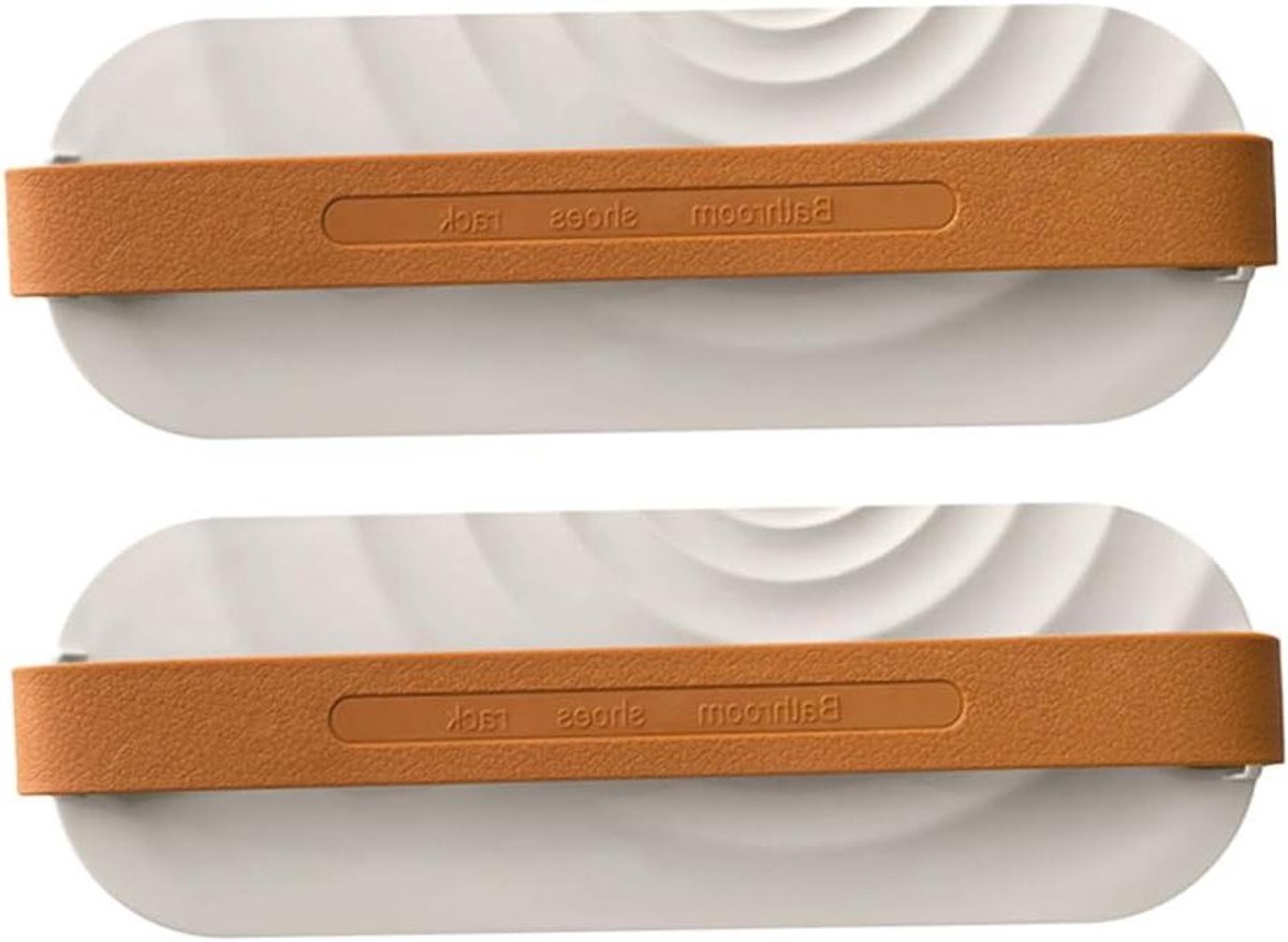 Schoenenrek - Schoenenhouder Organizer - Ruimte Besparen - Wandmontage - 27.5 cm - Wit