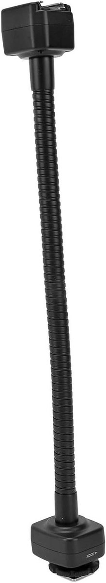 Flitskabel - Off Camera Kabel - Fotografie Verlichting - Flexibele Hoeken - 40 cm - Zwart