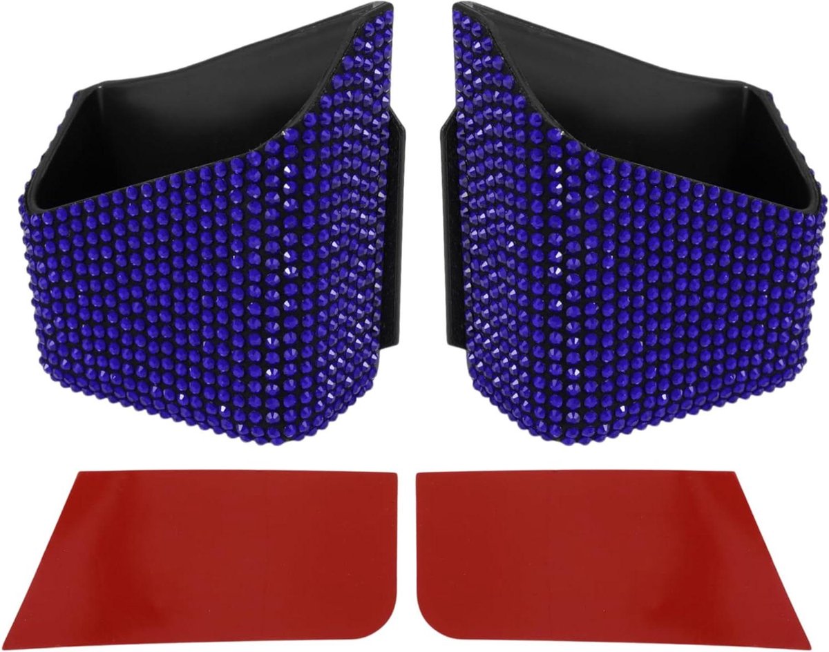 Zonnebril Houder - Bril Opbergen - Auto Interieur - Stevige ABS Constructie - 85 cm - Blauw