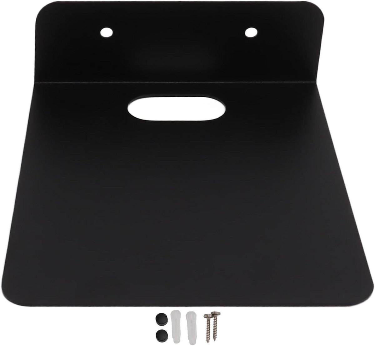 Router Plank - Muurbeugel Media - Apparaten Ophangen - Aluminium Legering - 16x15x7 cm - Zilver