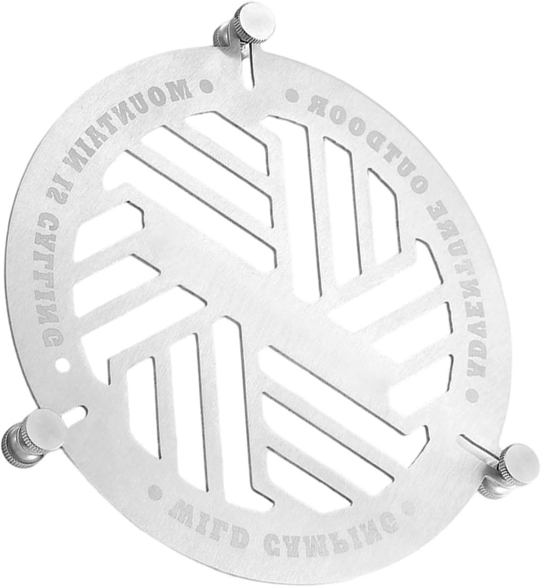 Stoommandje voor Pan Voedselplateau Rvs Buiten Koken Roestvrij Staal 15.5 x 14.5 cm Zilver