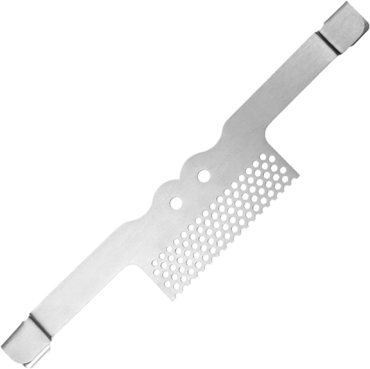 Spatelhouder Bakplaat - Gereedschap Stand - Buiten Koken - Vetopvang Systeem - 30 cm - Zilver