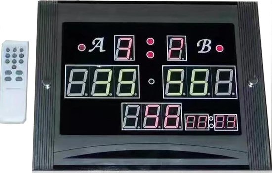 Digitaal LED Snooker Scorebord - Afstandsbediening Biljart Pool Tafel Elektronische Teller, 0-199 Scoring voor Snooker & Pool — afbeelding 4
