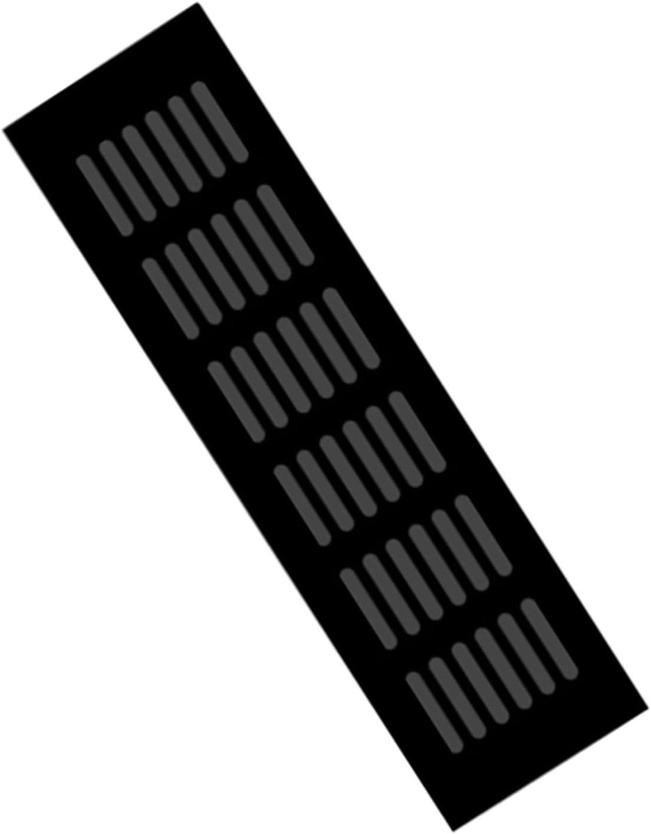Ventilatierooster - Luchtstroom Cover - Kasten Ventileren - Aluminiumlegering - Universeel - Zilver