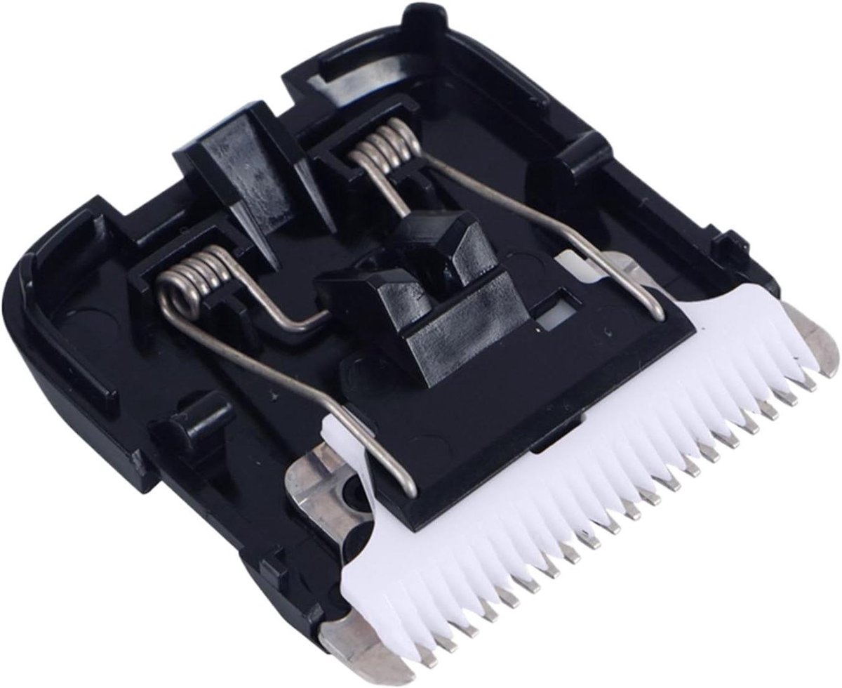 Reservekop Tondeuse - Snijblad Set - Comfortabele Haarverzorging - Keramische Precisie - 5 x 5 x 2 cm - Zilverkleurig