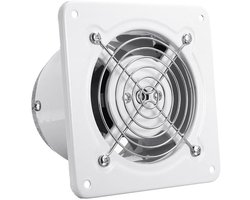 Ventilator Afzuigkap - Muur Ventilator - Luchtcirculatie Verbeteren - Stille Werking 40 dB - 100 mm…