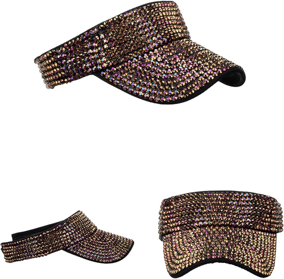 Dames Baseballpet - Mode pet - Zonnebescherming - Luipaard print - 55-60 cm - Bruin