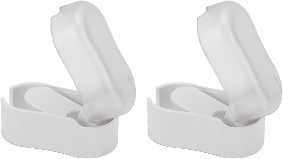 Tandenborstelkop Afdekking - Beschermhoes - Reizen - Universele Pasvorm - 2 Stuks - Wit