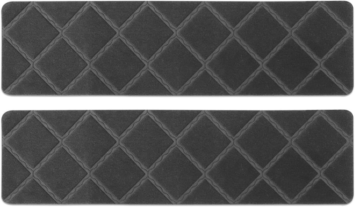 Set van 4 antislip trapmatten voor buitengebruik, vloerbedekking en decoratieve trapmatten