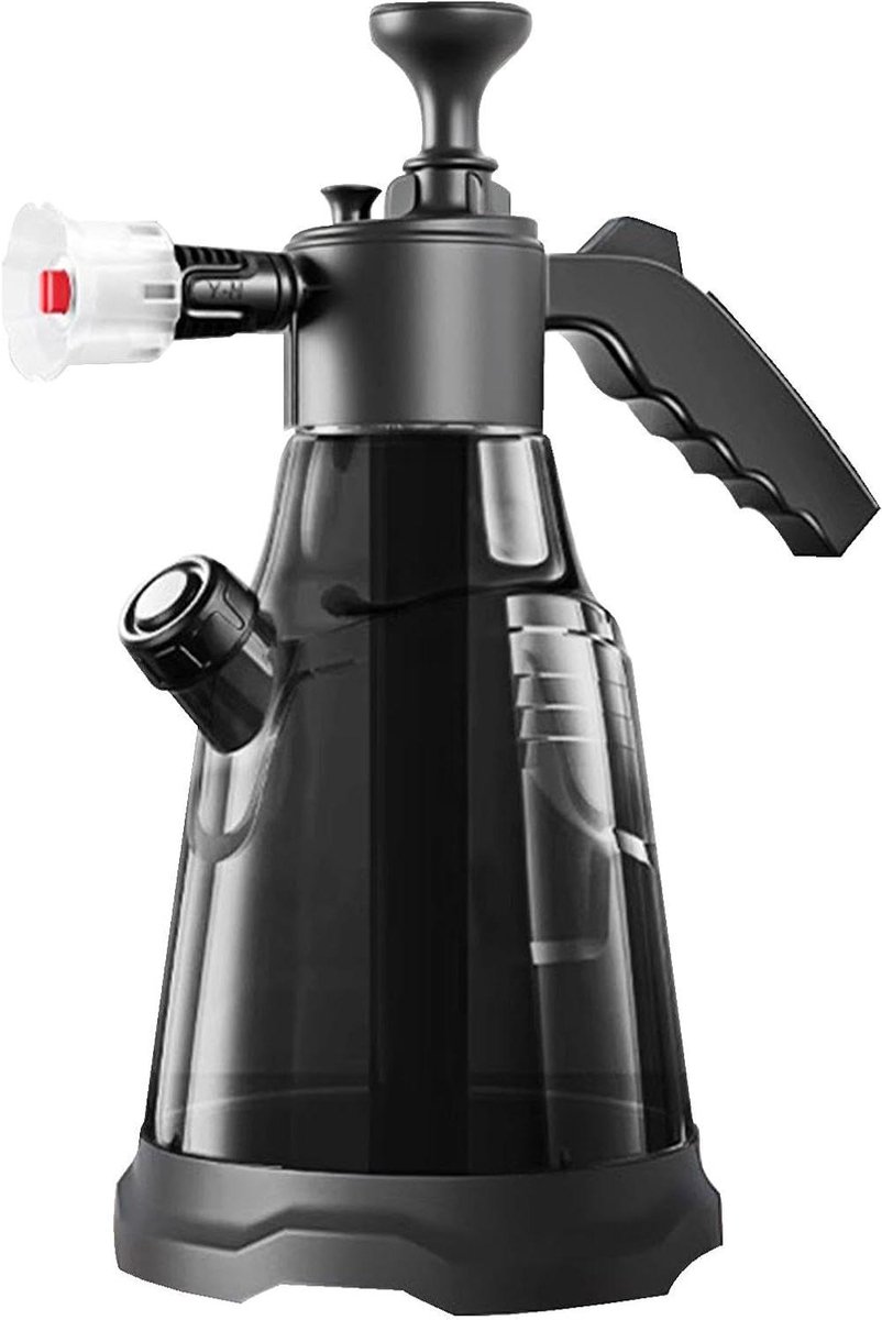 Autowassproeier, autowassen met schuimsproeier, handmatige drukspuit voor autowassen, handmatig drukschuim, watersproeier