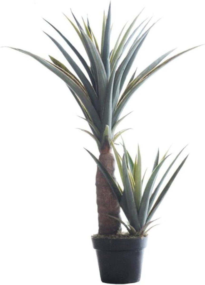 Kunstplant Agave - Nepplant Pot - Decoratie Binnen - Levensecht Uiterlijk - 35.4 Inch - Gr