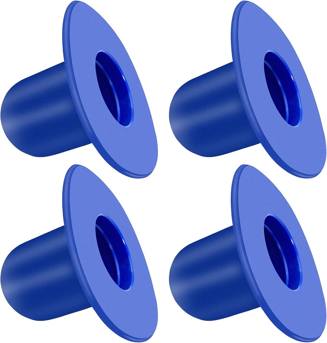 Vervangende wandpluggen Geschikt voor Intex inbouwzwembaden, filterpompfilterpluggen (4 stuks, blauw)