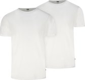 Levi's T-shirt Solid Crew Wit 2Pack - Maat L - Heren - Basic T-shirt