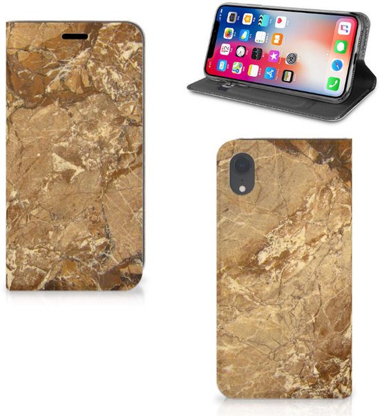 Smart Cover iPhone Xr Design Marbre