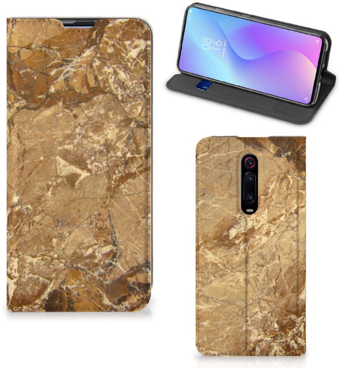 Xiaomi Mi 9T Pro Standcase Marmer Creme