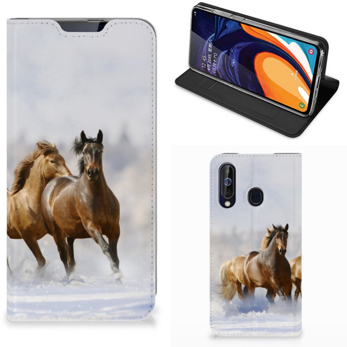 Samsung Galaxy A60 Hoesje maken Paarden