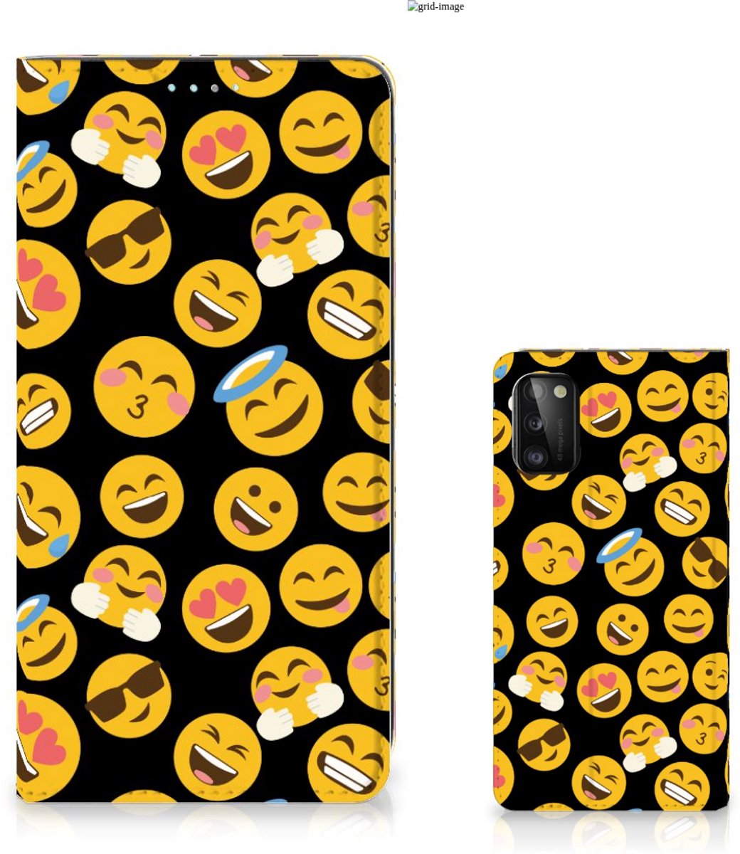 Samsung Galaxy A41 Hoesje met Magneet Emoji